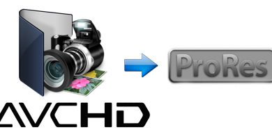 De AVCHD a ProRes Editalo pro