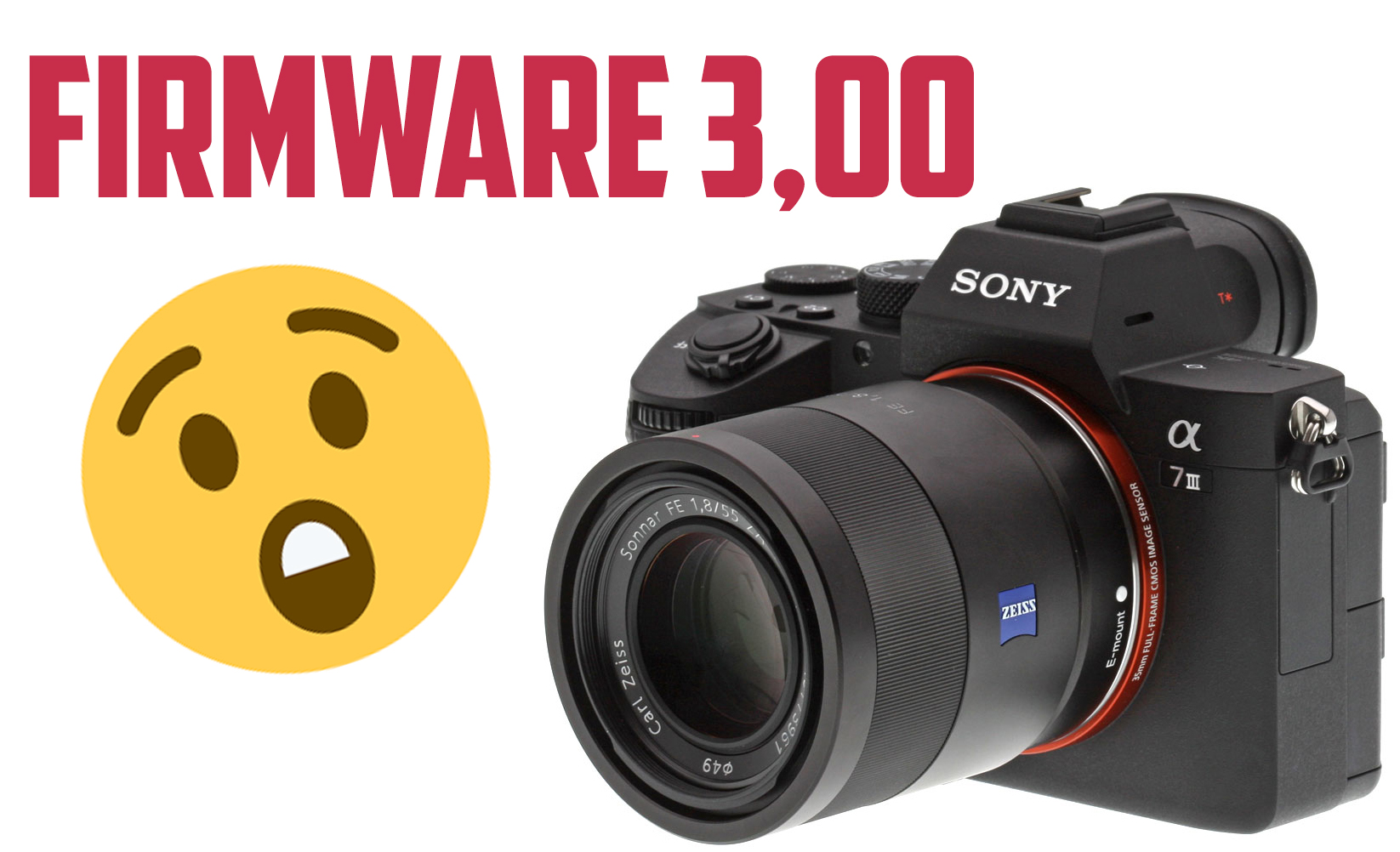 %feditalo pro% Firmware 3,00 Sony A7 III
