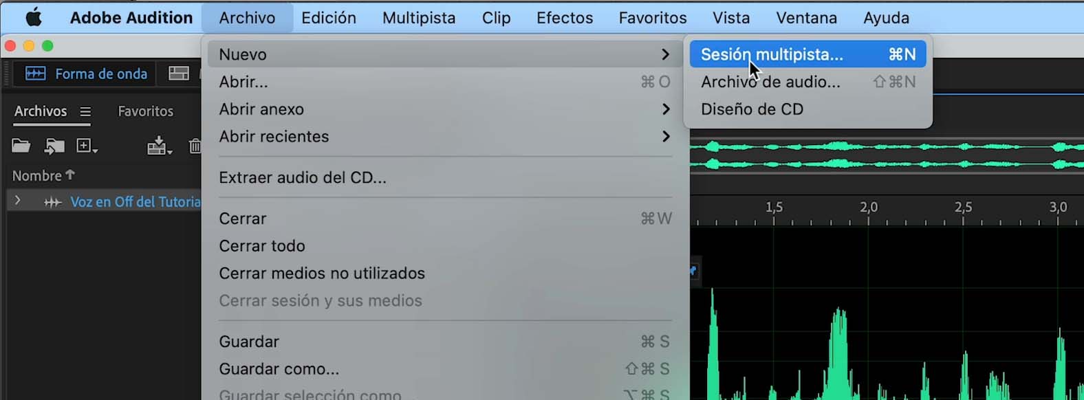Adobe Audition 2022 - Grabación y Edición de Audio